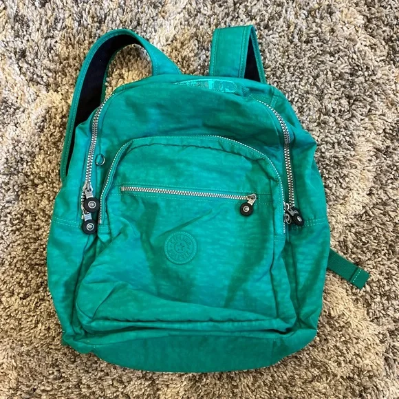 Kipling Bags Vintage Turquoise Kipling Backpack Poshmark